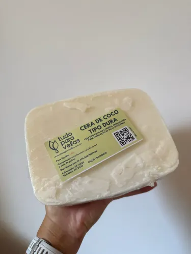 CERA DE COCO(TIPO DURA) 1KG NOVA