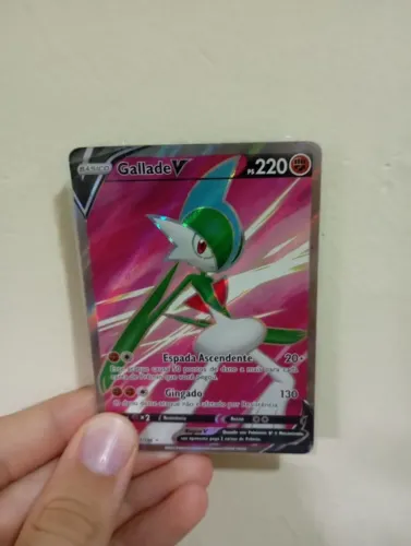 Gallade V coleção 181/196 "Card pokémon"