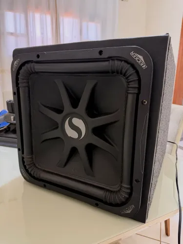 PAR de Subwoofer Kicker Solo-Baric S15L5 de 15 - 750 RMS - 1500 W - IMPORTADO