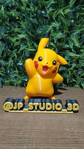 Action Figure Pikachu Pokémon iItem de Colecionador
