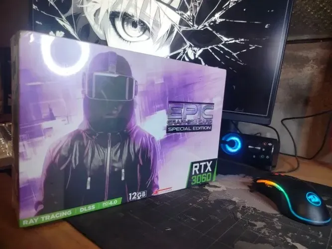 Placa de vídeo RTX 3060 12GB