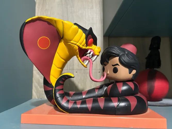Funko Aladdin movie moments - jafar as the serpent 554