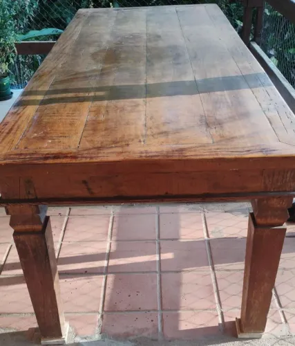 Mesa Madeira Peroba Rosa 2.50 x 1.00