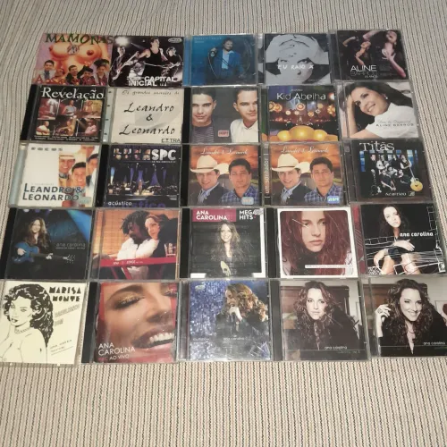 Cds pop,mpb,sertanejo e rock