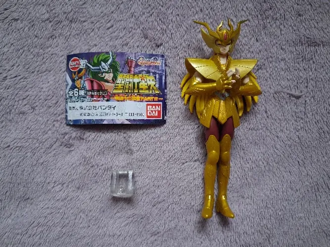 Figura gashapon Shaka de Virgem, Saint Seiya, Cavaleiros do Zodiaco, HGIF, Japão