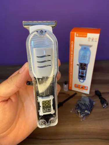 Máquina de Acabamento e Retoque de Cabelo New Ion NCP-005