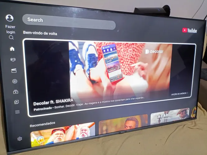 Tv Philco 55 pol borda infinita resolução 4k