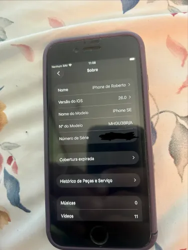 iPhone SE modelo 2020 2? geração 