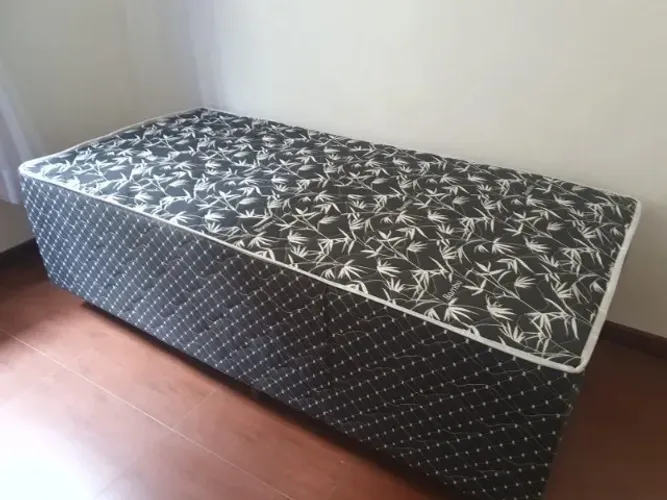 Colchobox, acoplado, box, cama com colchão junto de solteiro D28