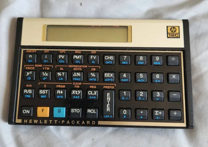 Calculadora Financeira HP 12C Gold Original