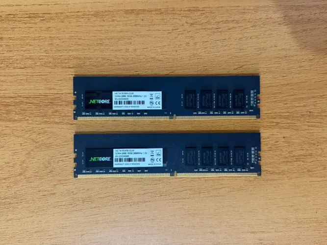 Vendo memória RAM Netcore 16GB DDR4 2666MHz
