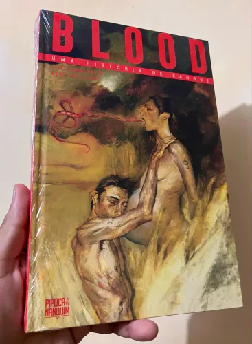 Blood uma história de sangue pipoca e nanquim lacrada