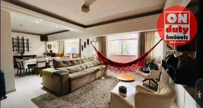 Gonzaga. Apartamento com 3 dormitórios à venda, 122 m² por R$ 750.000 - Gonzaga - Santos/S