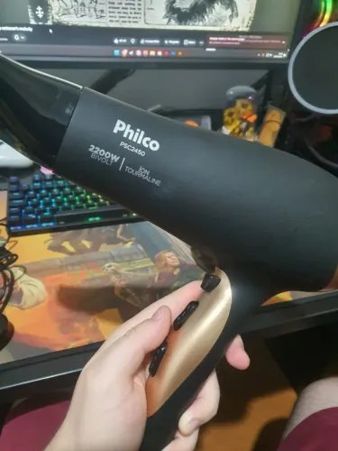 Secador de cabelo philco 2200w bivolt PSC 2450