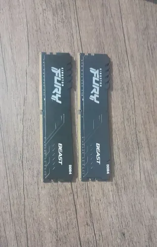 Memória RAM DDR4 Fury Beast (2x8gb)