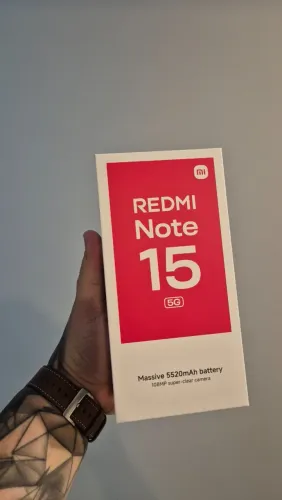 REDMI NOTE 15 - 08GB 256GB (LACRADO) 06 MESES DE GARANTIA