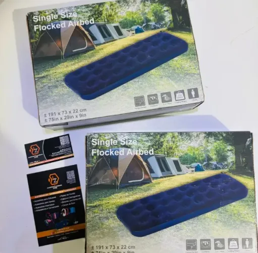 Colchão Inflável de Ar - tamanho Solteiro