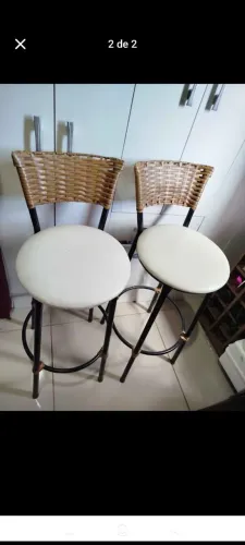 Banquetas cadeiras