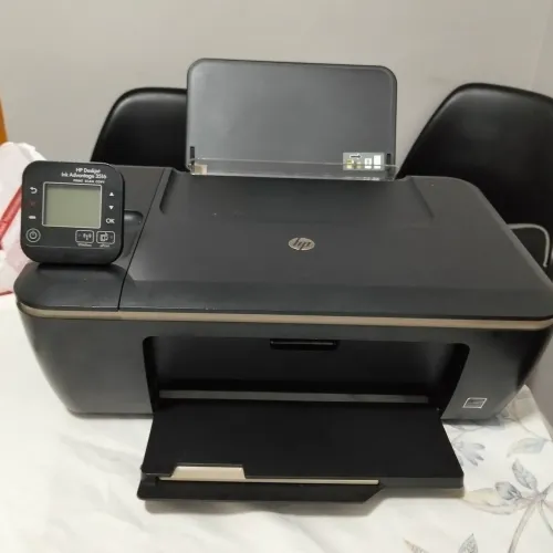 Impressora HP DeskJet Ink Advantage 3516 - Multifuncional Wi-Fi Completa (Sem Tinta)<br>