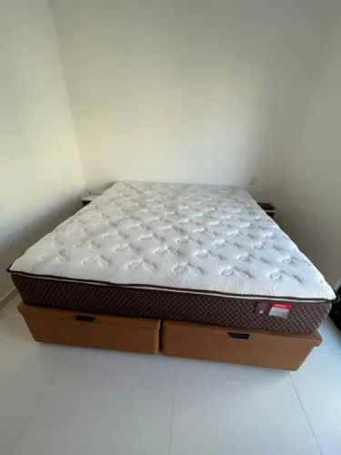 Cama Box Baú Queen Size Evolution Reconflex Molas Ensacadas - Novo e embalado!!