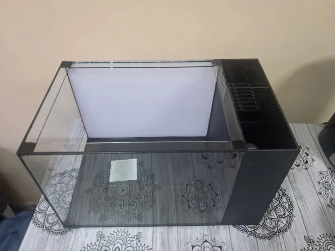 Aquário com sump 45 litros 