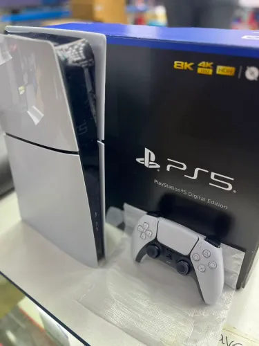 Play 5 slim digital duas manetes ( receba hoje em casa! Garantia loja física
