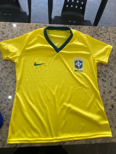 Camisa Brasil feminina 