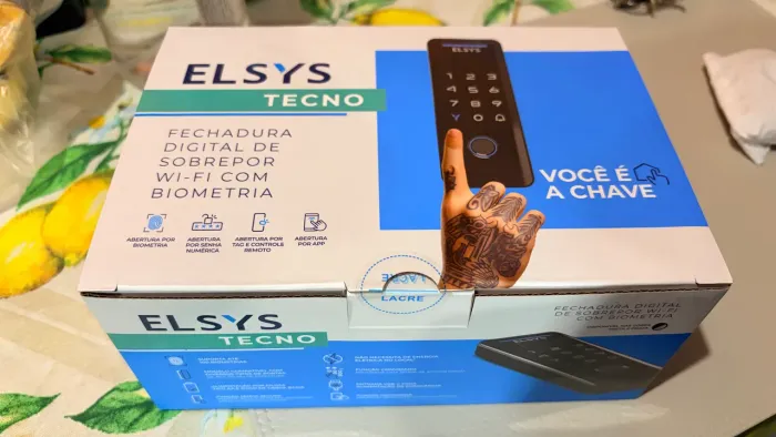 Fechadura digital - Lacrado c/ NF 