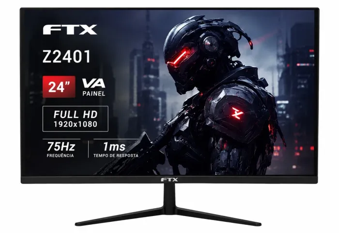 Monitor Gamer FTX Z2401 24" Full HD 75Hz 1ms
