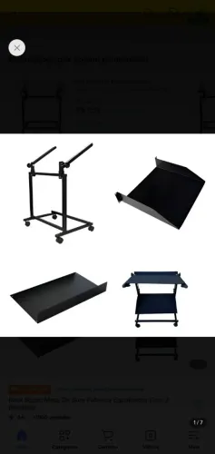 Rack mesa de som 