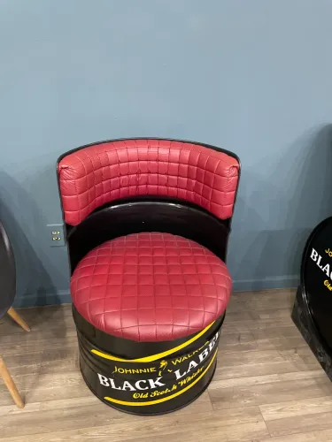 Sofás de latão barbearia