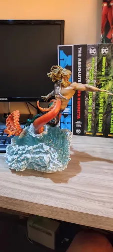 Aquaman Deluxe Art Scale 1/10 (Série Comics DC) - Iron Studios