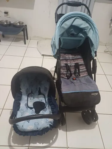 Kit bebê conforto e carrinho