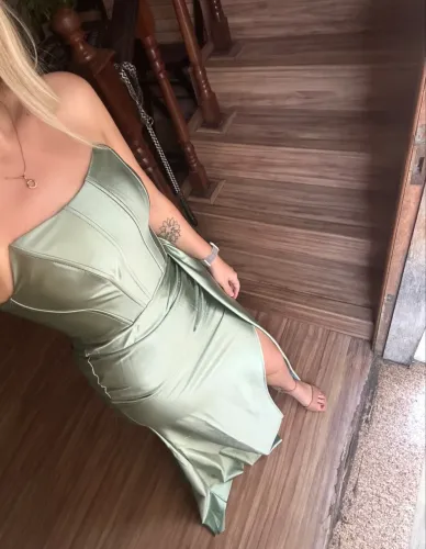 VESTIDO PARA FESTA VERDE MENTA