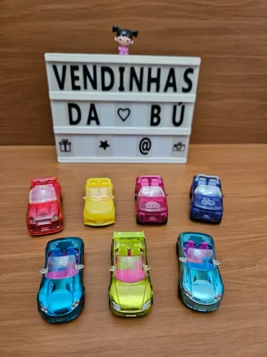 Polly Pocket mini carrinhos antigos