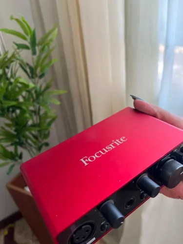 Interface de áudio Focusrite Scarlett 3ºgeraçao
