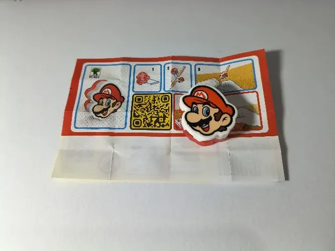 Mario Kinder Joy - Funko Super Mario (adereço - lápis)