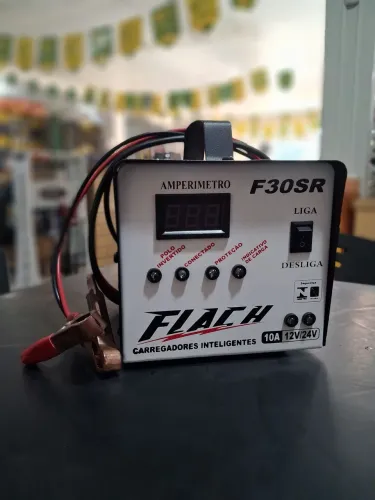 Carregador Inteligente Flash F30SR - 30A | 12V/24V