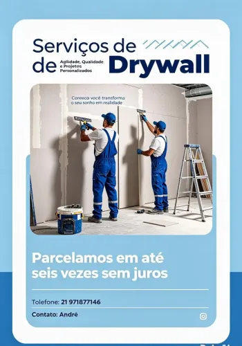 SERVIÇOS DE DRYWALL