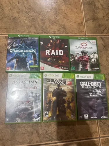 Jogos Xbox One e 360