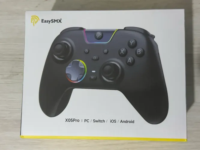 Controle sem fio EasySMX X05 Pro - Preto