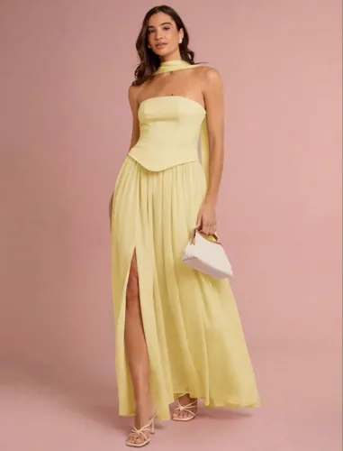 Vestido de festa longo