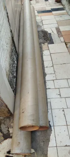 Forma de papelão pilar 