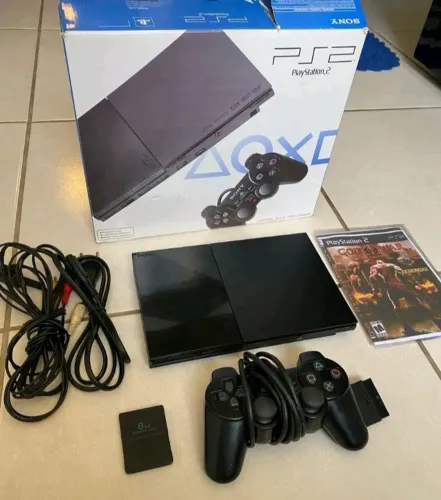 Ps2 completo com caixa