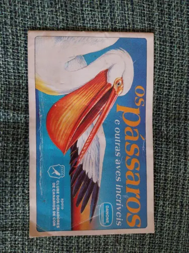 Álbum os passaros da colecao danone completo retro