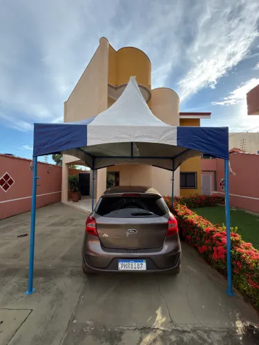 Tenda 3X3 Estrutura em Ferro, Lona - Excelente para Feirante