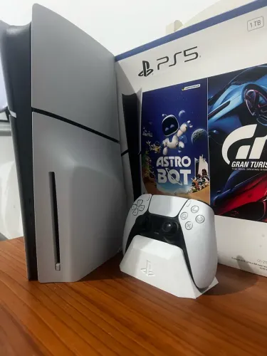 Ps5 Slim Com Leitor / aceito cartão 