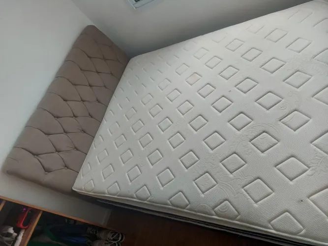 Cama king umaflex pra hoje 500 completo nova 3 meses de uso