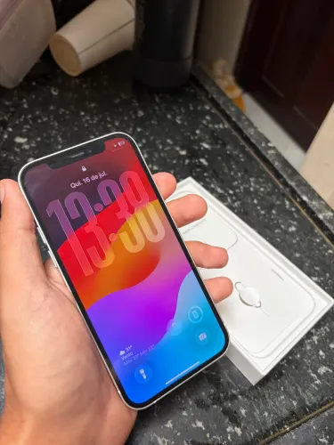 iPhone 12 128GB Branco | Excelente Estado | Face ID OK