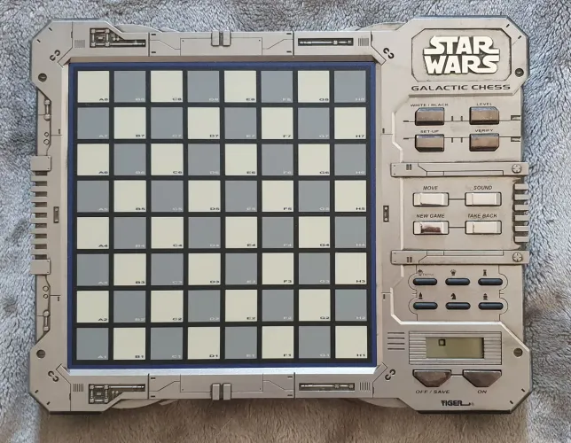 Xadrez Eletronico Star Wars Galactic Chess de 1999